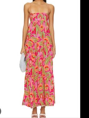 Long Weekend Maxi Dress in Paradise Palms Show Me Your Mumu